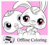 Offline coloring